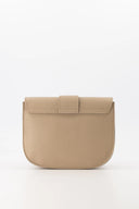 Moon Leather Shoulder Bag