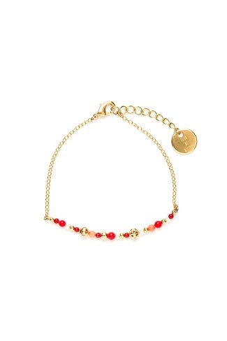 Gold Cote Bracelet Red Jour de Mistral