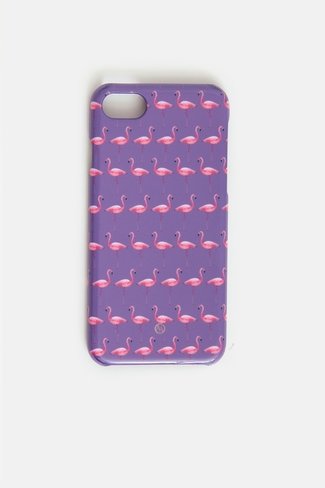 Flamingos Iphone Case Purple Antwerp Avenue