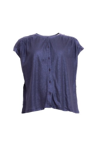 Relaxed Ana Top Navy Marie Sixtine