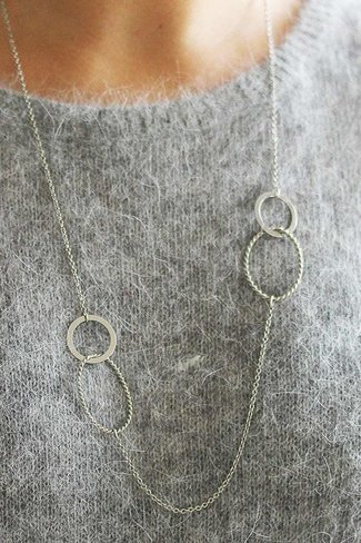 Apolline Necklace Silver 