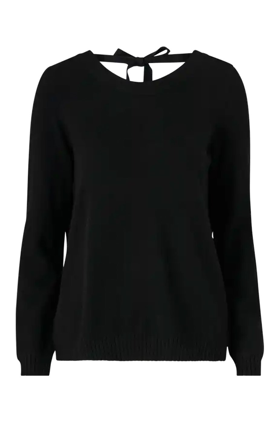 Viril Open Back Sweater Black - Product - Sienna Goodies