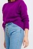 Super Kid Mohair Sweater Purple Orla Antwerp