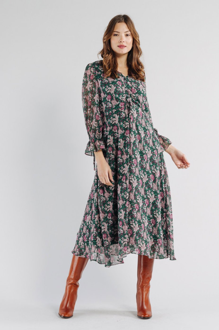 Esther Dress Green - Product - Sienna Goodies