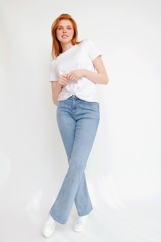 Emma Jeans Pants Light Blue Sweet Like You