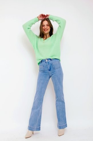Elena Jeans Pants Light Blue Sweet Like You