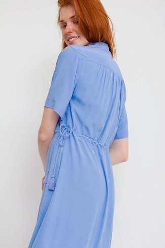 Chioma Dress Blue Suncoo