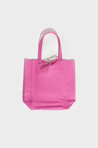 Classic Leather Tote Bag Rose Sweet Like You