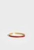Thin Oval Click Bracelet Red Sweet Like You