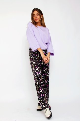 Lincent Sweater Lilac In Wear