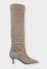 Gerona Suede Boots Taupe Beige DWRS