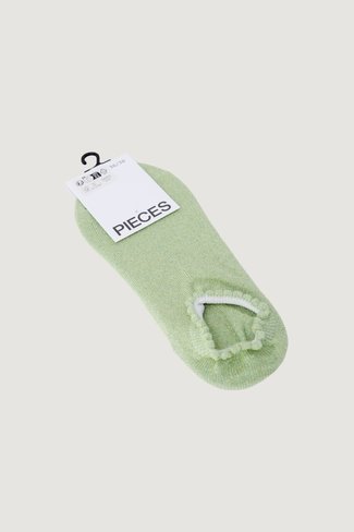 Pcsebby Glitter Socks Quiet Green Lurex Pieces