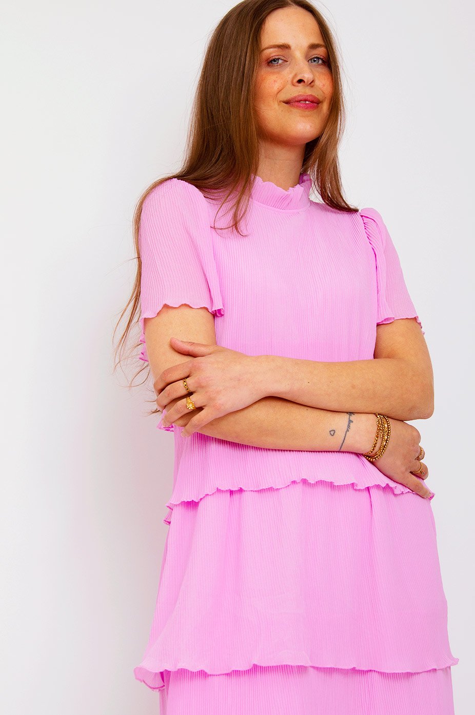 Dress - Goodies Pink Yasoli Sienna Yas Product -
