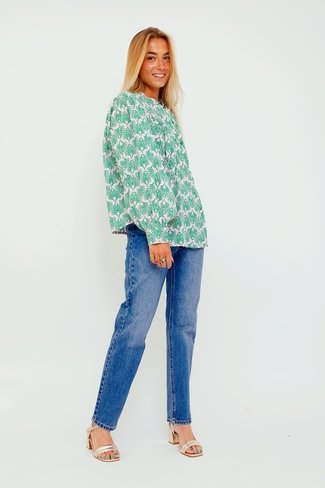 Long Sleeved Graphic Top Mix Sweet Like You