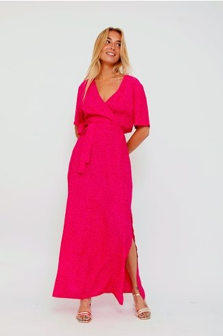 Semira Dress Carola Print Pink Mbym