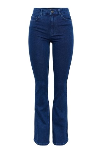Pcpeggy Flared Jeans Blue Pieces