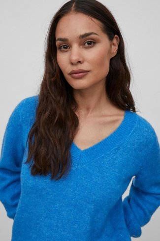 Vijamina Sweater Blue Vila