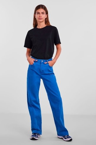 Pcholly Jeans Bright Blue Pieces