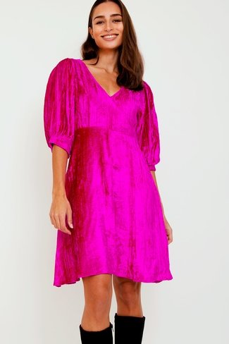 Kaitos Dress Fuchsia Pink MbyM