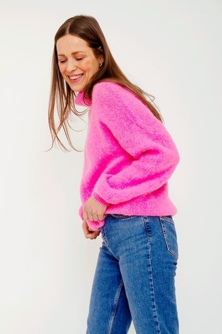 Turtleneck Sweater Rose Sweet Like You