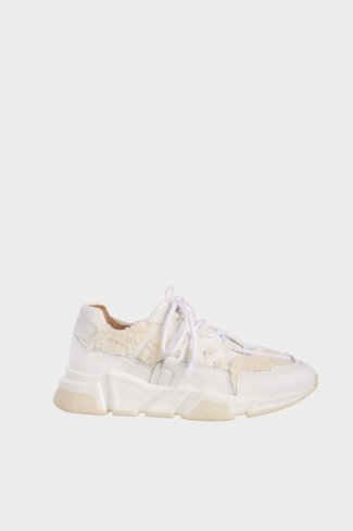 Los Angeles Teddy Sneakers White DWRS