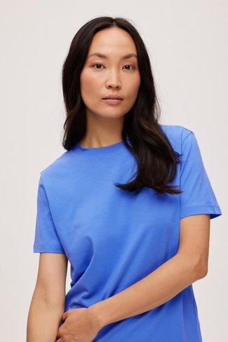 Slfmyessential T-Shirt Blue Selected Femme