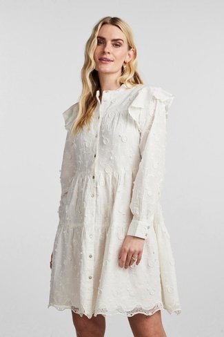 Yasluppa Mini Dress White YAS