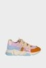 Los Angeles Terry Sneakers Orange/ Lilac DWRS