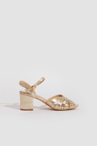 Multi Strap Sandals Gold Sweet Like You