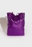 Mia Metallic Tote Bag Light Purple Sweet Like You