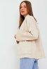 Satin Quilted Jacket Beige Sweet Like You
