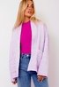 Satin Quilted Jacket Lilac Sweet Like You