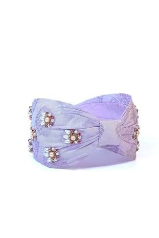 Lilac Crystal Headband Purple NamJosh