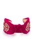 Rania Graphic Headband Fuchsia Pink NamJosh
