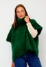 Mohair Turtleneck Sweater Green Sweet Like You