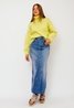 Objharlow Maxi Denim Jeans Skirt Blue Denim Object