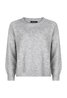 Round Neck Roxy Sweater Grey Melange Ydence