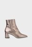 Lugano Ankle Boots Metallic Smoke Rose Gold DWRS