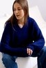 Louise V-Neck Sweater Navy Blue Sweet Like You