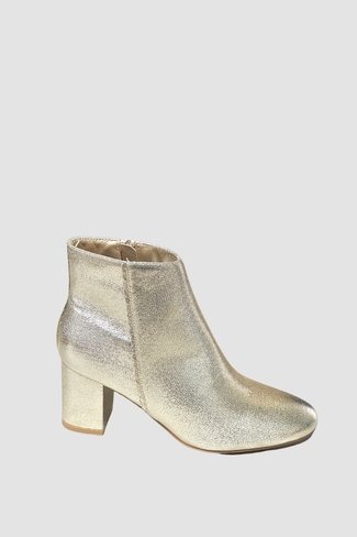 Lucie Heeled Boots Gold Sweet Like You