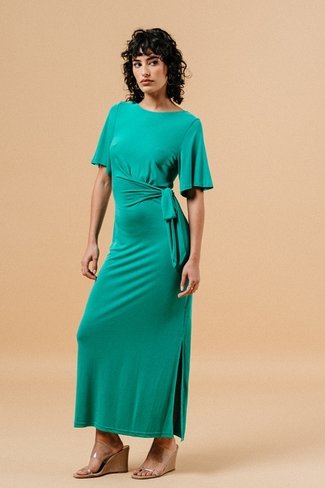 Maryline Dress Green Grace and Mila