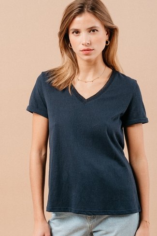 Manuel Top Navy Blue Grace and Mila
