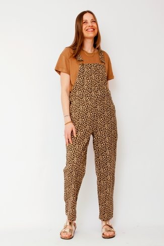 Leopard Jumpsuit Brown Sweet Like You